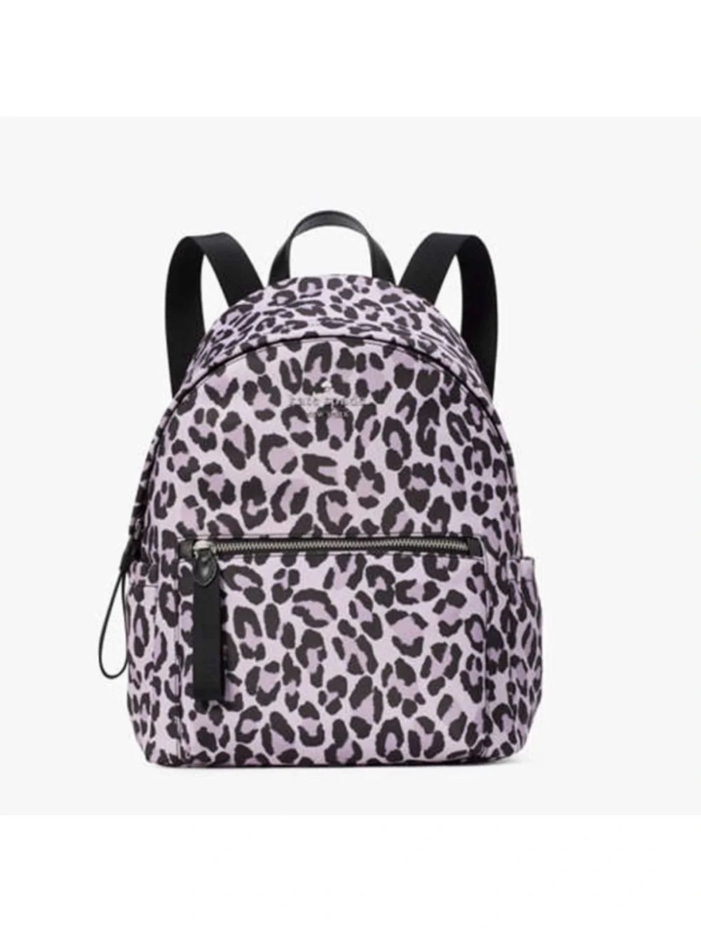 ♠️ Kate Spade Chelsea Spotted Leopard Printed Medium Backpack, Violet Mist NWT